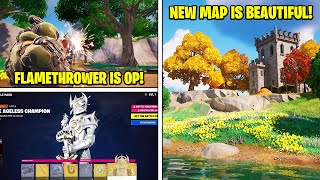 Welcome to FORTNITE CHAPTER 4 (Flamethrower, Map Reveal, Battle Pass!)