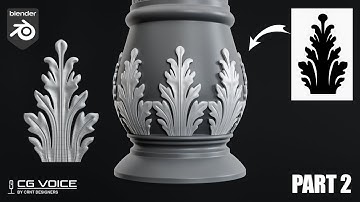 Use this method to place ornament on any surface _ blender ornament modeling tutorial #10 _ Part 2