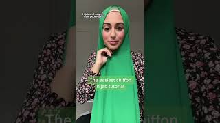 Easy Chiffon Hijab Tutorial | LALA HIJABS & Hijab Magnets