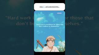 Hard Work Means Nothing Without Belief | Naruto Motivation 🔥 | #Anzhu #Anzhu2Minus