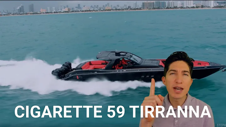 Cigarette Racing Team 59 Tirranna AMG Yacht 80 MPH Top Speed 6 OUTBOARDS 2,700 HORSEPOWER  Reaction
