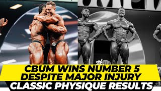 Chris Bumstead wins number 5 despite major injury + 2023 Mr Olympia classic physique results