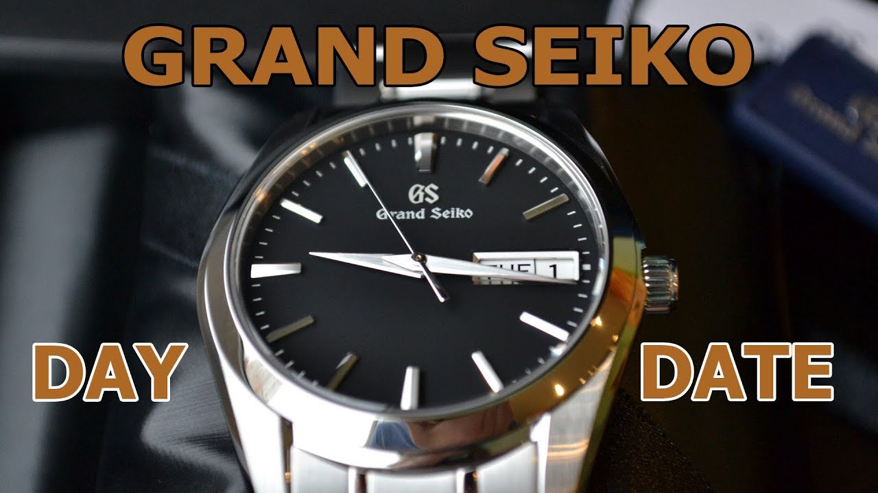 Обзор Grand Seiko SBGT237 / Day-date часы - YouTube