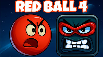 Red Ball 4 - Gameplay Walkthrough Part 4 - Levels 46 - 60 (iOS, Android) | Battle For The Moon