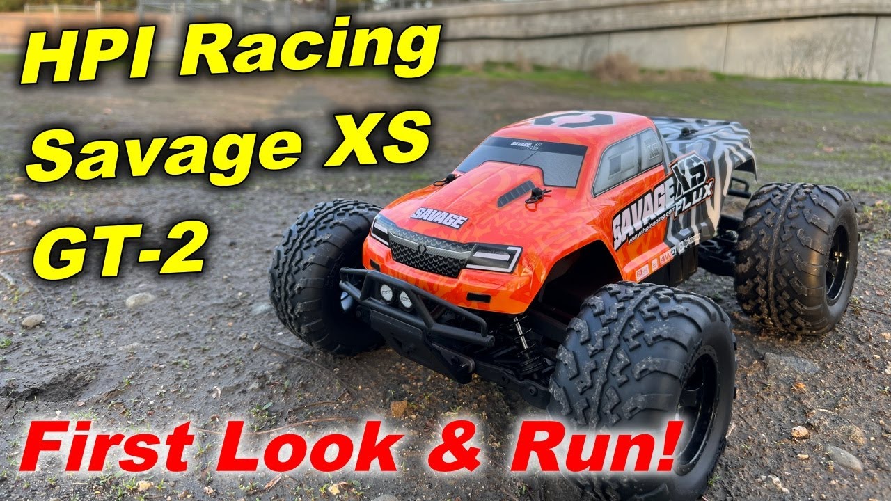 HPI Savage XS Flux GT-2 - First Look and Run!