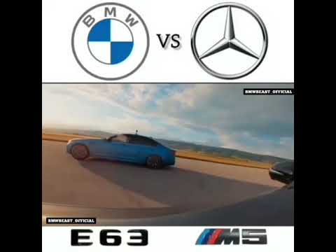 BMW vs Mercedes Drag Race Short Video ||