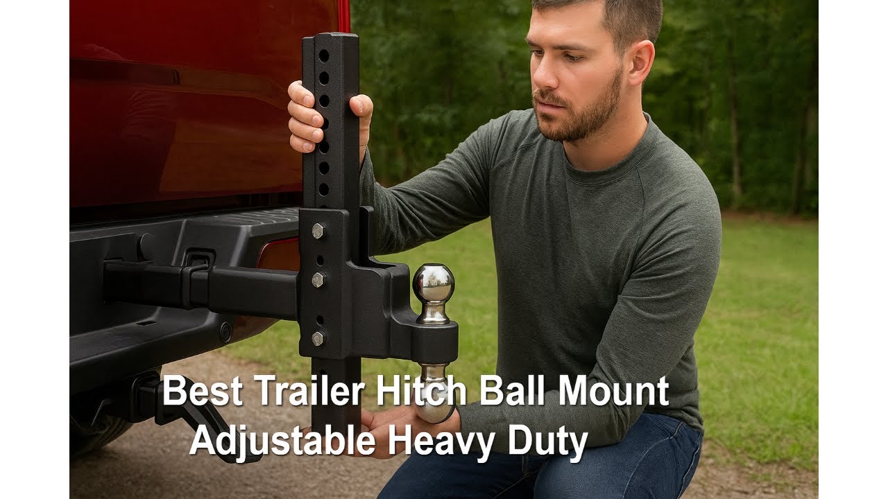 🚚 Регулируемое фаркопное устройство CAMPX для крепления на 2,5-дюймовом приемнике | Лучшее шарово...