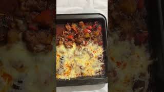 Turkey Chicken With Cheese Topped Wifes Special Dinner