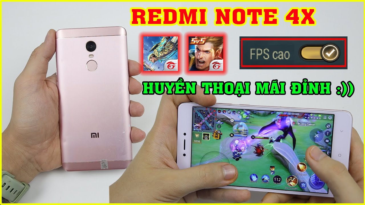 Test Game Xiaomi Redmi Note 4X giá DƯỚI 1 TRIỆU ở 2022 – Sau 5 Năm Còn Chơi Game Được không??