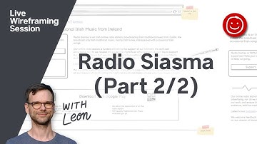 Radio Siasma with Niall Thewlis (Part 2/2) - Live Wireframing with Balsamiq