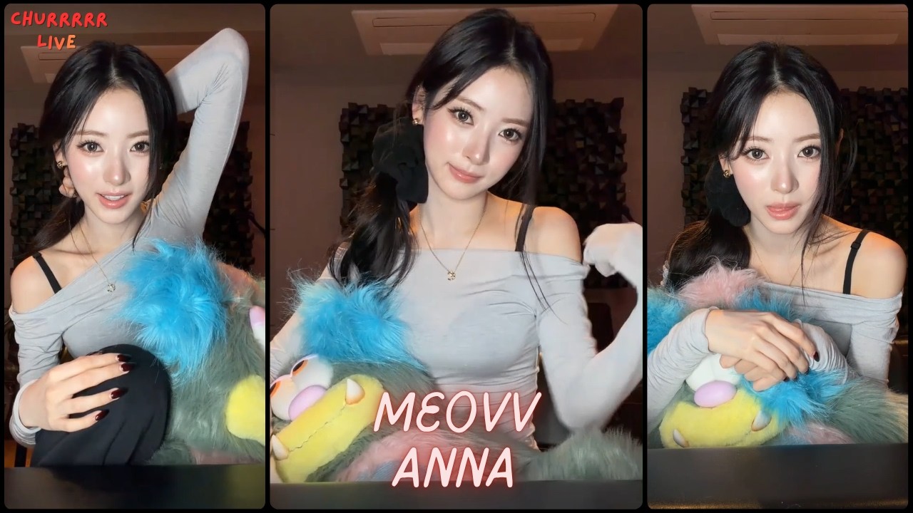 ENG/JP] MEOVV(미야오) Anna(안나) 🐱 Churrrrr Live | Hair Ideas