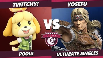 Code Crimson 3 - Twitchy! (Isabelle) Vs. YoseFu (Simon) Smash Ultimate - SSBU