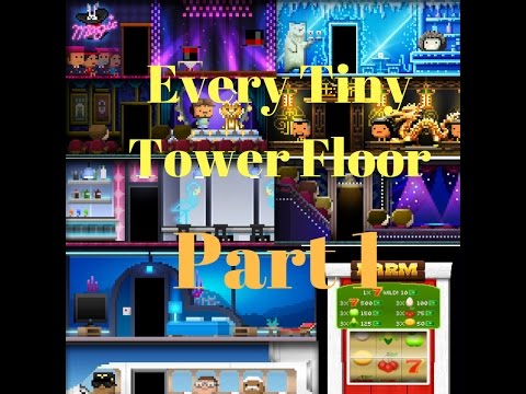 Every Floor In Tiny Tower Vegas Part 1 Youtube