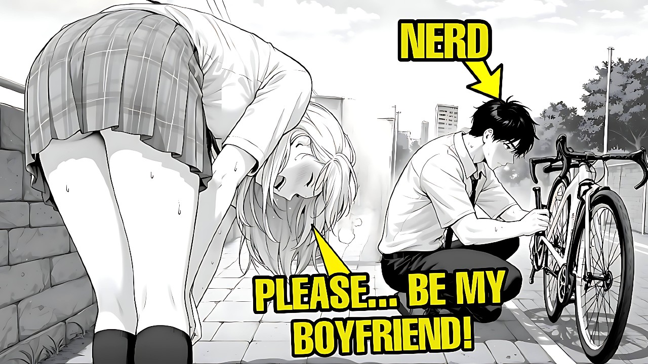 REJECTED For Being a NERD... But he Fixed Her Bike and The Popular Girl Became OBSESSED With Him!