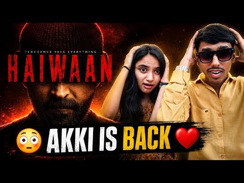 Haiwaan Trailer Reaction & Review | Aditya & Mansi Cinetalk