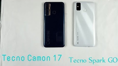 Tecno Camon 17 Ram 6GB Vs Tecno Spark GO RAM 4GB | Speed Test And Comparison