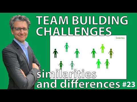 Team Building Challenges - Similarities and Differences *23