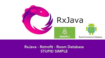 RxJava-Retrofit-Room Database STUPID SIMPLE