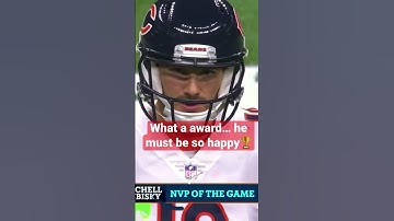 Mitchell Trubisky Wins NVP 🏆🏆🏆