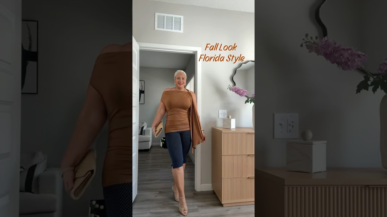 Fall In Florida no sweater needed #over50 #midsize #hmfinds #walmartfinds