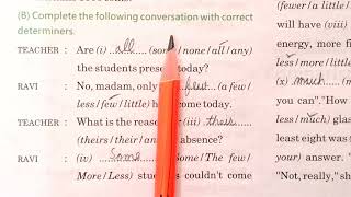 BBC module 5 P A 27 practice assignment page 241 grammar determiners class 7th News