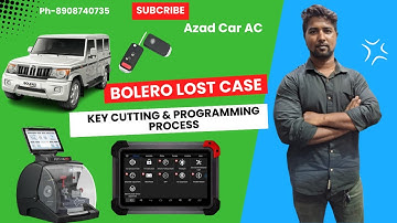 BS4BOLERO POWER PLUS ALL KEY LOST KEY CUTTING & PROGRAMMING (THANKS XTOOL PS70 PRO)