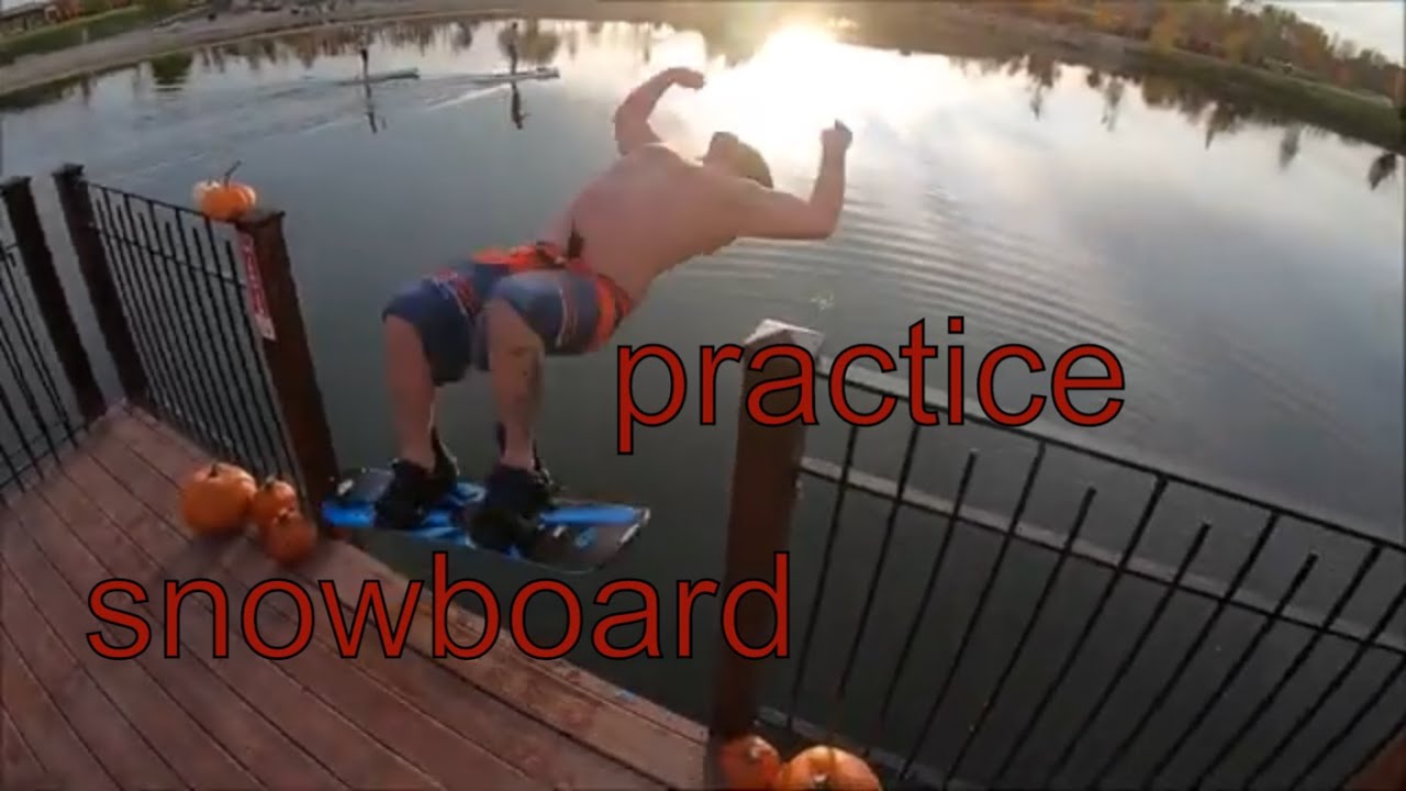 snowboarding practice