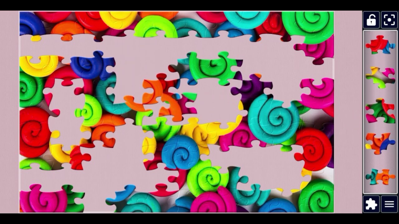 Colourful candy swirl😍//