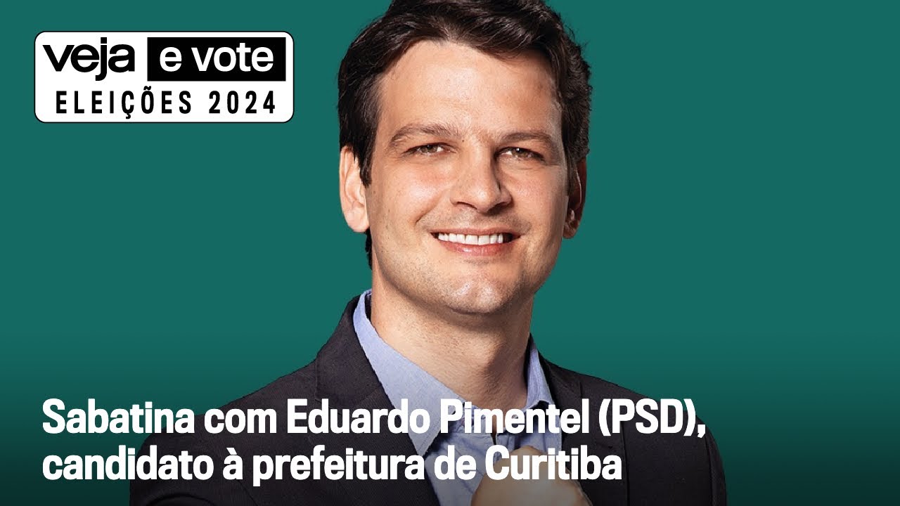 Candidato à Prefeitura de Curitiba participa de sabatina de VEJA