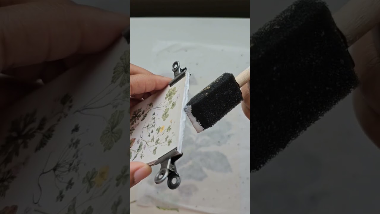 Making a pull apart zine with perfect binding | Easy book binding project 