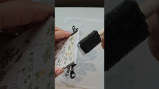 Making a pull apart zine with perfect binding | Easy book binding project #zine #journal #diy #book