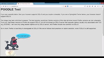 Poodle Vulnerability Mitigation in client side