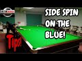 Snooker Side Spin On The Blue - Snooker Training
