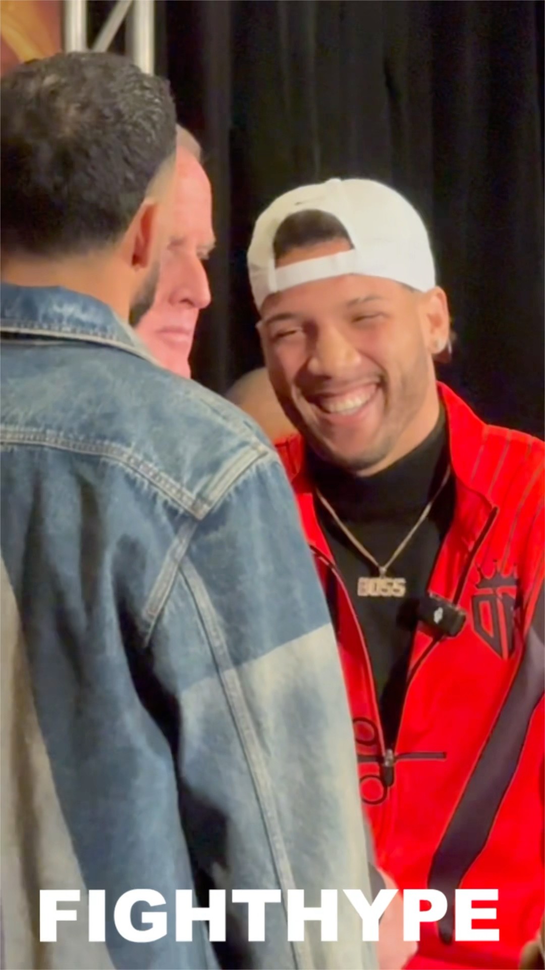 David Morrell LAUGHS in David Benavidez FACE \u0026 DANCES on him during FACE OFF