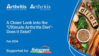 A Closer Look into the ‘Ultimate Arthritis Diet’ Does it Exist?