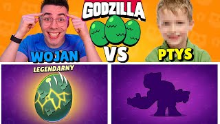 POJEDYNEK na JAJA GODZILLI w Brawl Stars z PTYŚ!