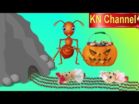 #1 Đồ chơi trẻ em Búp bê KN Channel KHÁM PHÁ HANG ĐỘNG BẦY KIẾN LỬA Mới Nhất