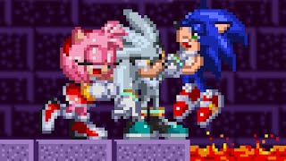 Silver The Hedgehog VS Sonic The Hedgehog