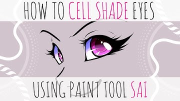 How to color Anime Eyes in SAI | Yankee Doodles
