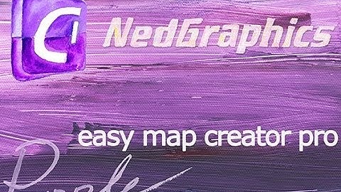 Nedgraphics easy Map Creator Pro 2017 & Easy Map Viewer Work Windows All
