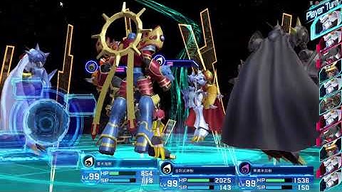 Digimon Story Cyber Sleuth The Great Challenge vs Dukemon, Omegamon, Alphamon