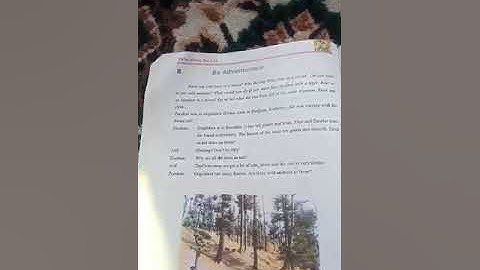 Class 4th Subject English Topic Be Adventurous