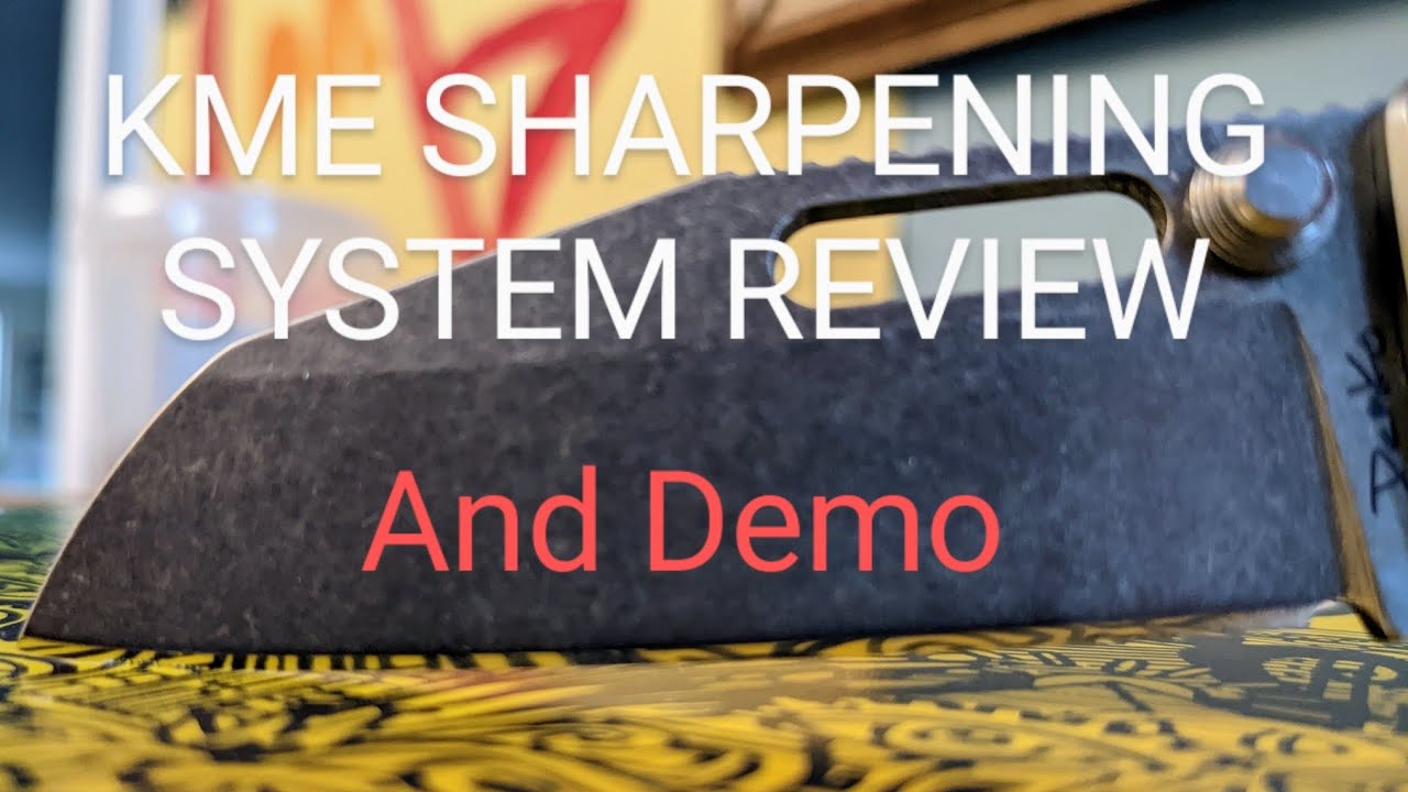  Customer reviews: KME Sharpeners KFS Knife Sharpening System -  Standard Stone Kit