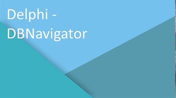 Delphi - DBNavigator