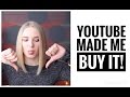 Покупки под влиянием YouTube: фавориты и АДСКИЙ ОТСТОЙ | YouTube Made Me Buy it!