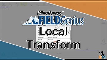 MicroSurvey FieldGenius How To: Map Screen Localization | Bench Mark