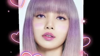 blackpink Lisa purple hair color edit 💜 #blackpink #lisa