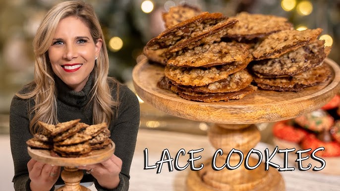 Easy and Amazing Oatmeal Lace Cookies