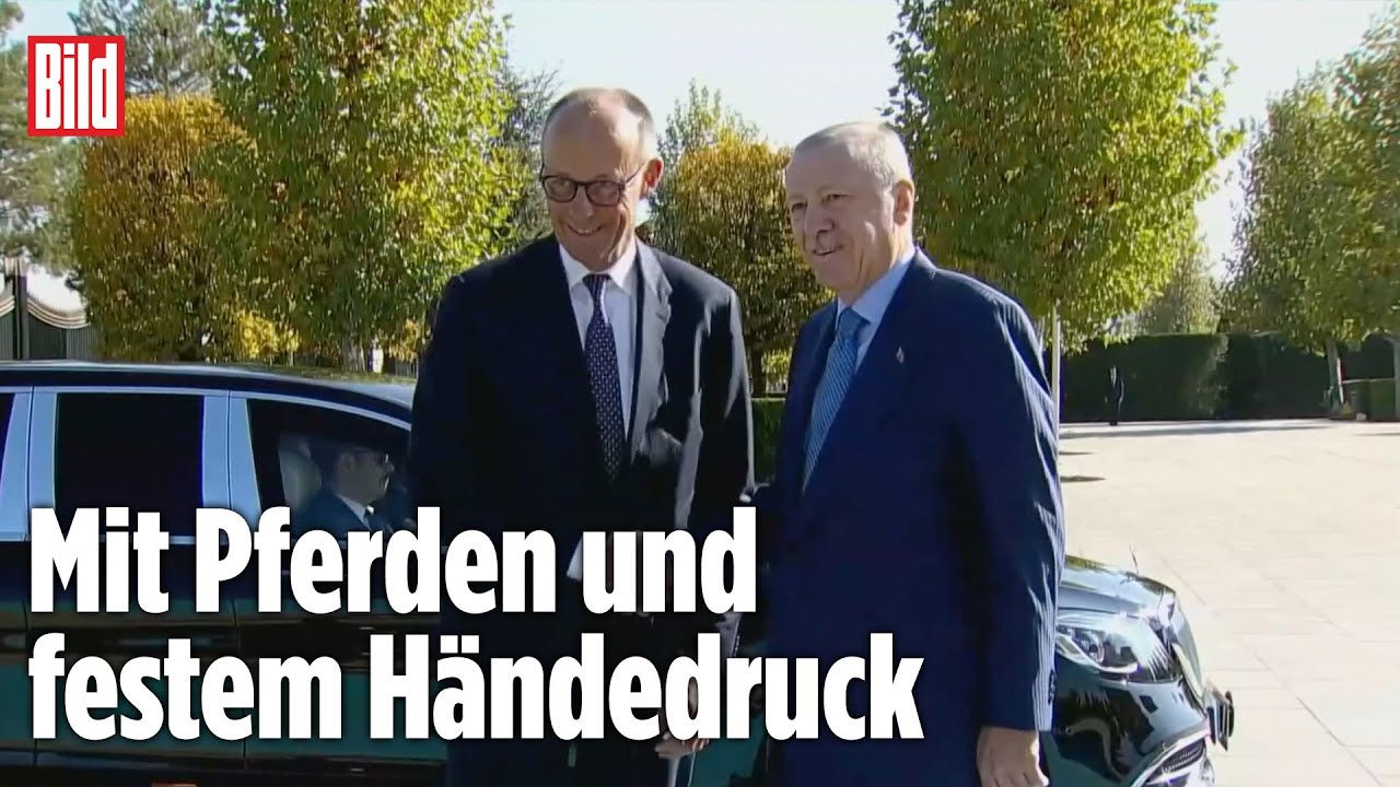 Türkei: So wird Merz von Erdogan empfangen