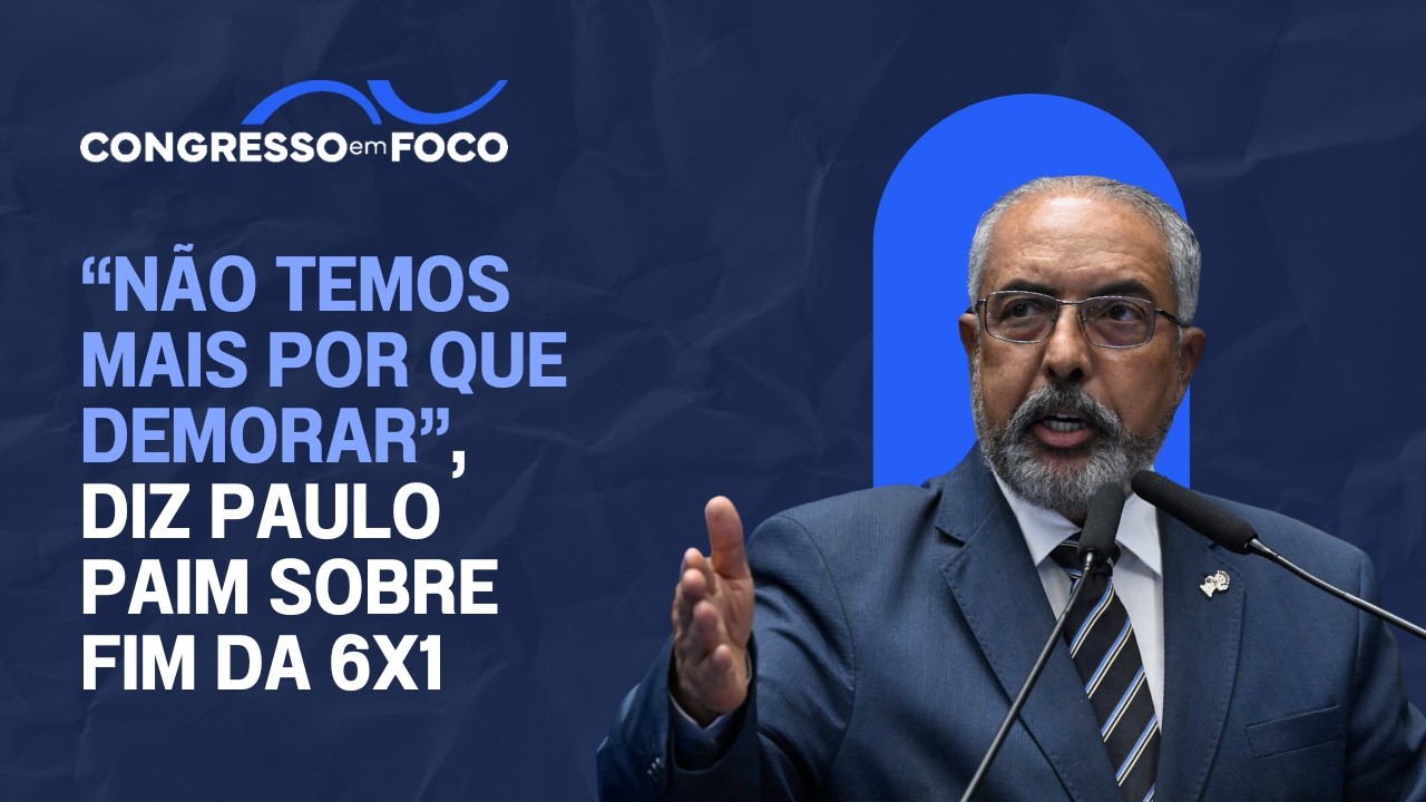 "Não temos mais por que demorar", diz Paulo Paim sobre fim da 6x1 "Não temos mais por que demorar", diz Paulo Paim sobre fim da 6x1
